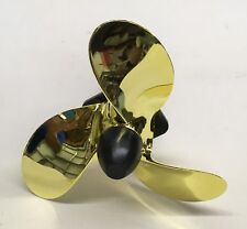 Trailer Hitch Propeller; Gold 3 Blade Marine Style Model 1125 picture