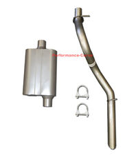 97 - 00 Jeep Wrangler Exhaust w/ Performance Muffler picture