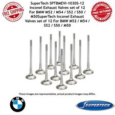 SuperTech Inconel Exhaust Valves set of 12  For BMW M series #BMEVI-1030S-12 picture