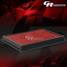 RED WASHABLE HIGH FLOW AIR FILTER FOR 02-09 AUDI A4/S4/QUATTRO 07-08 RS4 4.2L picture