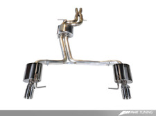 AWE Touring Edition Exhaust Dual Outlet Chrome Silver For 12-15 Audi A7 Quattro picture