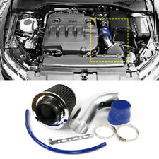 Car Cold Air Intake Filter 3'' Power Flow Hose Induction Pipe Kit Aluminum  picture