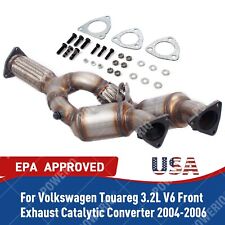 For Volkswagen Touareg 3.2L V6 Front Exhaust Catalytic Converter 04-06 12H28-102 picture