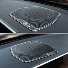 Alloy Console Dashboard Speaker Cover For Mercedes Benz C GLC Class W205 2015-20 picture