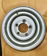 10 x 6 Silver Painted Trailer Tire Wheel 5 on 4 1/2 picture