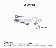 Exhaust Pipe fits DAEWOO NUBIRA J100 2.0 Front 1997 on X20SED EuroFlo 96273654 picture