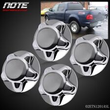 FIT FOR 1997-2004 FORD F150 F-150 PICKUP TRUCK CHROME WHEEL HUB CENTER CAPS NEW picture