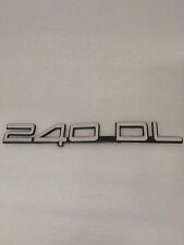 240DL Volvo 240 DL Emblem Logo Letters Badge   picture
