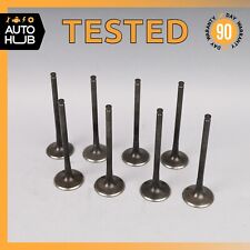 07-15 Mercedes W204 C63 E63 CLS63 AMG Cylinder Head Exhaust Valve Set of 8 OEM picture