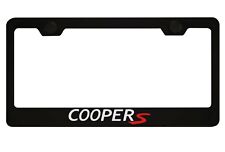 Black License Plate Frame For Cooper S CooperS picture