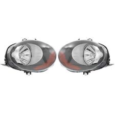 Headlight Set For 2014-2018 Mini Cooper LH RH 16-19 Clubman Clear Lens Halogen picture