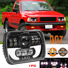DOT 7X6 5X7 Inch Projector LED Headlight Hi-Lo DRL Beam Fit Isuzu Pickup I-Mark picture