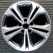 Kia Forte Compatible Replica Machined w/ Charcoal Pockets 17 inch Wheel 2014 to  picture