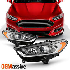 For 2013-2016 Ford Fusion Projector Headlights Left+Right light Lamps 13 14 15 picture