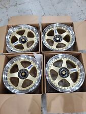 Rays Nismo LMGT1 Style 18x10+20 5x114.3 Gold GTR NEW Set 2 piece ( REPLICA )  picture
