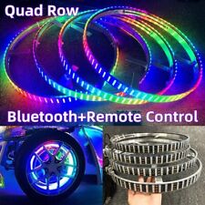 15.5'' Quad Row LED Wheel Lights For Truck Car Tire Lighting Chasing Color Serie picture