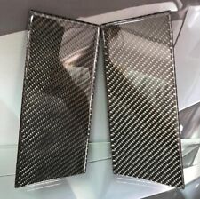 Real Carbon Fiber Car Window B Pillar Trim Accessories For Nissan 350Z Z33  picture