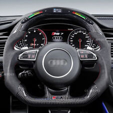 Carbon Fiber LED Alcantara Steering Wheel For 12+ Audi S3 S4 S5 RS3 RS4 RS5 RS6 picture