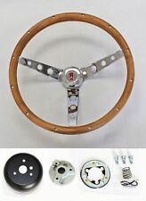 1969-1993 Oldsmobile Cutlass 442 Grant Walnut Wood Steering Wheel 15