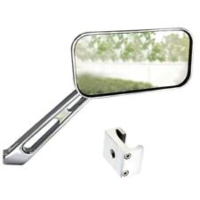 Manx Buggy Chrome Sideview Rectangular Mirror W/Aluminum Mount, Each picture
