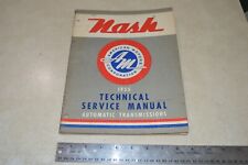 1955 Rambler Ambassador Statesman AMC Technical Service Manual Auto Transmission picture