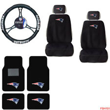 NFL New England Patriots Car Truck Seat Covers Floor Mats & Steering Wheel Cover picture