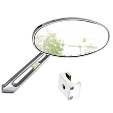 Manx Buggy Chrome Sideview Oval Mirror W/Aluminum Mount, Each picture