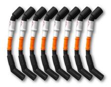 Kooks 11mm Spark Plug Wires (8 pc. Set). Orange with Black Boots. LSX Car picture