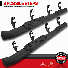 FOR 2015-2024 Colorado/Canyon Crew Cab Side Step Curved Running Board Nerf Bar picture