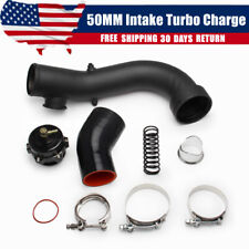  🔥🔥50MM BOV Intake Turbo Charge Pipe Kit For BMW N54 E88 E90 E92 135i 335i picture