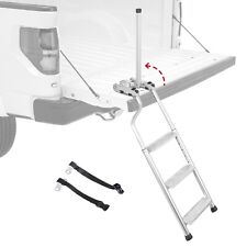 AA Products Aluminum Omni-Directional Tailgate Ladder Rack with Wide Pedal picture