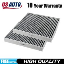 Set of 2 Carbon Cabin Air Filter For Nissan Gt-R Titan Armada 2017-2019 SL SV picture
