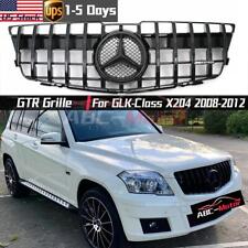 For Mercedes Benz GLK X204 2008-12 GLK300 GLK350 Front GTR Style Grille W/Emblem picture