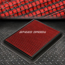 FOR 08-10 MALIBU/G6/DTS RED REUSABLE&WASHABLE HIGH FLOW DROP IN AIR FILTER picture