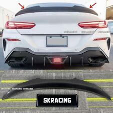 Carbon Fiber Rear Trunk Spoiler Wing For 2020-2023 BMW 8 Series M850i G14 G15 16 picture