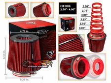 Cold Air Intake Filter Universal Round RED For Master/Matiz/Mercury/Meriva/Metro picture
