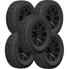 (QTY 5) 35x12.50R20LT Red Flame RD-X M/T 121Q LRE Black Wall Tires picture