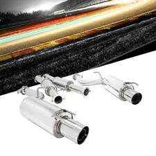 Megan CBS Exhaust System Dual Flat Tip For 90-96 Nissan 300ZX Turbo Coupe picture