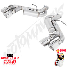 MBRP Steel Axle Back Exhaust for 2017-2022 Chevrolet Camaro ZL1 6.2L V8 S7036AL picture