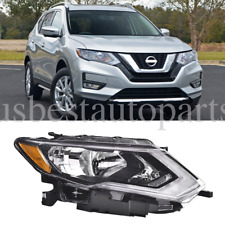 For 2017-2019Nissan Rogue Passenger halogen Right Headlight Headlamp W/LED DRL picture