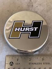 HURST Racing Wheels Chrome Gold Black Wheel Rim Hub Cover Center Cap C565703-CAP picture