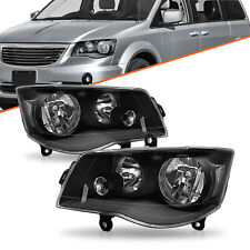 For 2011-2019 Dodge Grand Caravan 2008-2016 Chrysler Town&Country Headlights 2PC picture