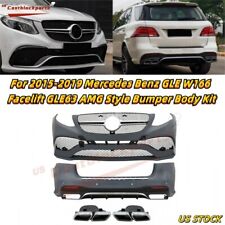 For 2015-2019 Mercedes Benz GLE W166 Facelift GLE63 AMG Style Bumper Body Kit picture