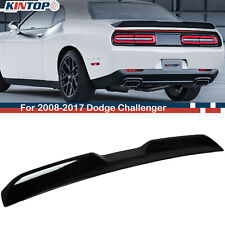 Rear Spoiler Trunk Wing for 2008-2017 Dodge Challenger Demon Style Gloss Black  picture