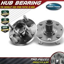 2x Front Wheel Hub w/ Wheel Studs for Chevy Aveo Spark Pontiac G3 Wave picture