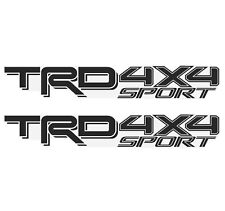 2X GOL HOOK TDR 4x4 Sport Decals for Tacoma, Replacement Sticker, Matte Black picture