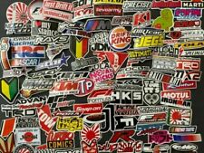 Lot Set of 100 Automotive Racing Decals Stickers Stock Car Drag Nascar PDRA NHRA picture