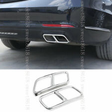 For Benz GL Class X166 13-16 Silvery Steel Cylinder Exhaust Pipe Mufflers Cover picture