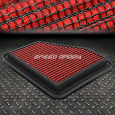 FOR 08-16 SCION TC/XB/VENZA RED REUSABLE & WASHABLE HIGH FLOW PANEL AIR FILTER picture