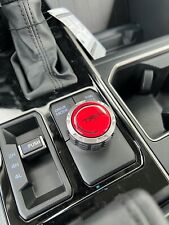 Toyota Tundra 2022 ECO NORMAL SPORT DRIVE MODE RED BUTTON 3D OVERLAY DECAL DOMED picture